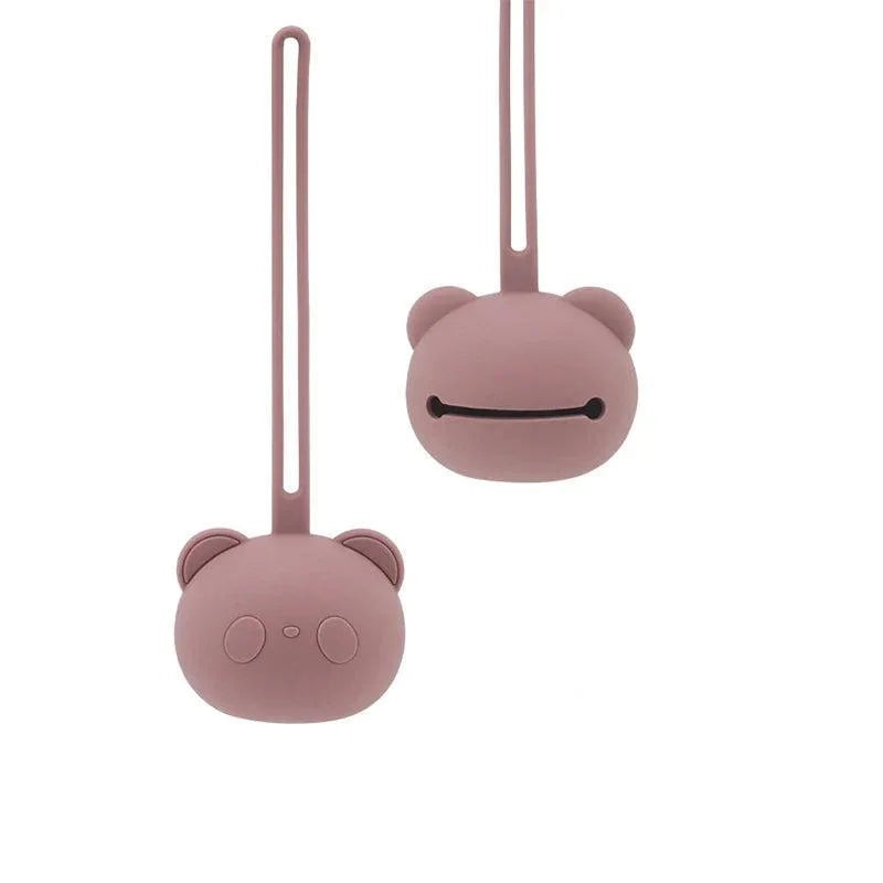 Porta Chupeta Compacto de Silicone com Design Elegante Ama Mamma - Ama Mamma