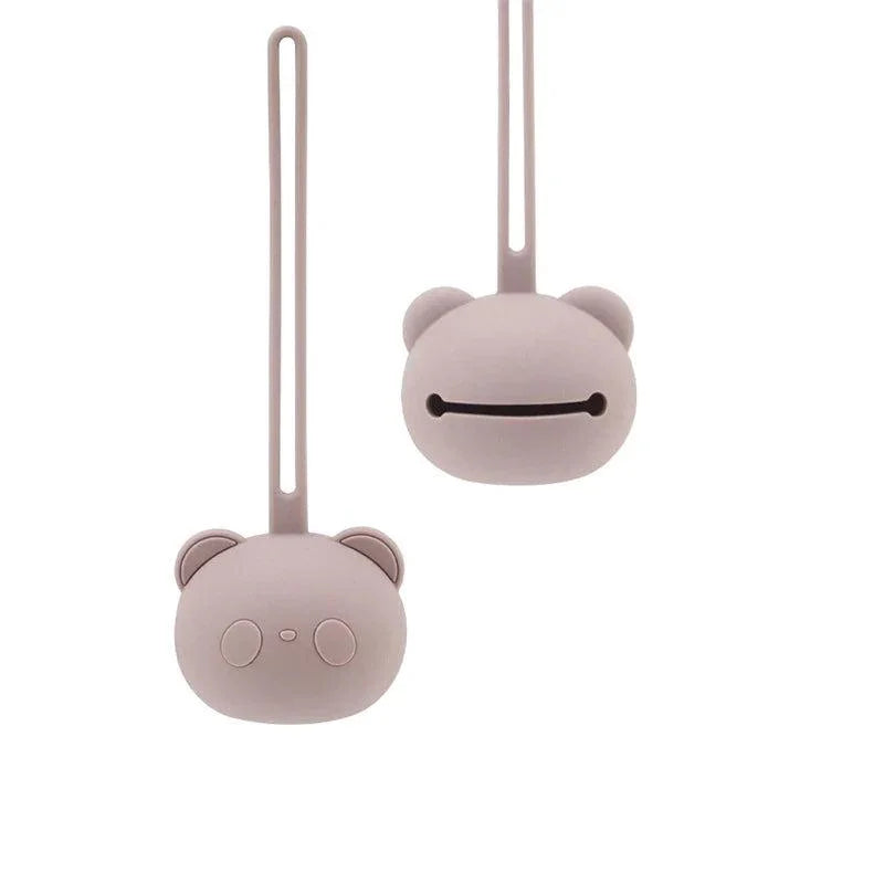 Porta Chupeta Compacto de Silicone com Design Elegante Ama Mamma - Ama Mamma