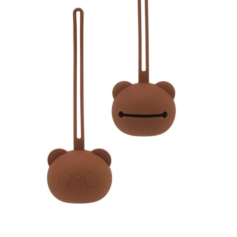 Porta Chupeta Compacto de Silicone com Design Elegante Ama Mamma - Ama Mamma