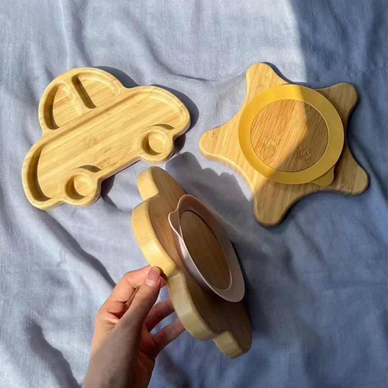 Prato Macio de Bambu Animal Ama Mamma - Ama Mamma