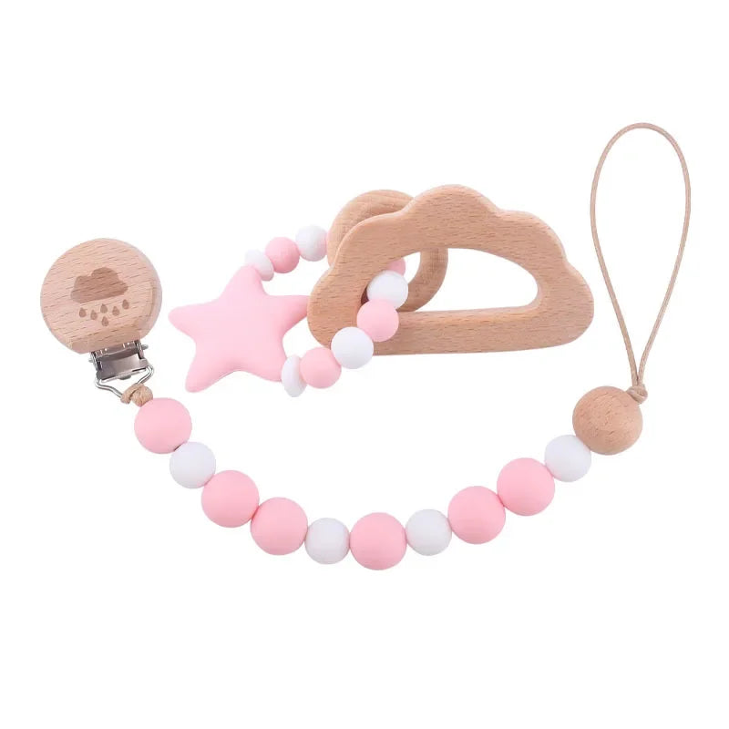 Elegante Prendedor de Chupeta 2 Peças Ama Mamma - Ama Mamma