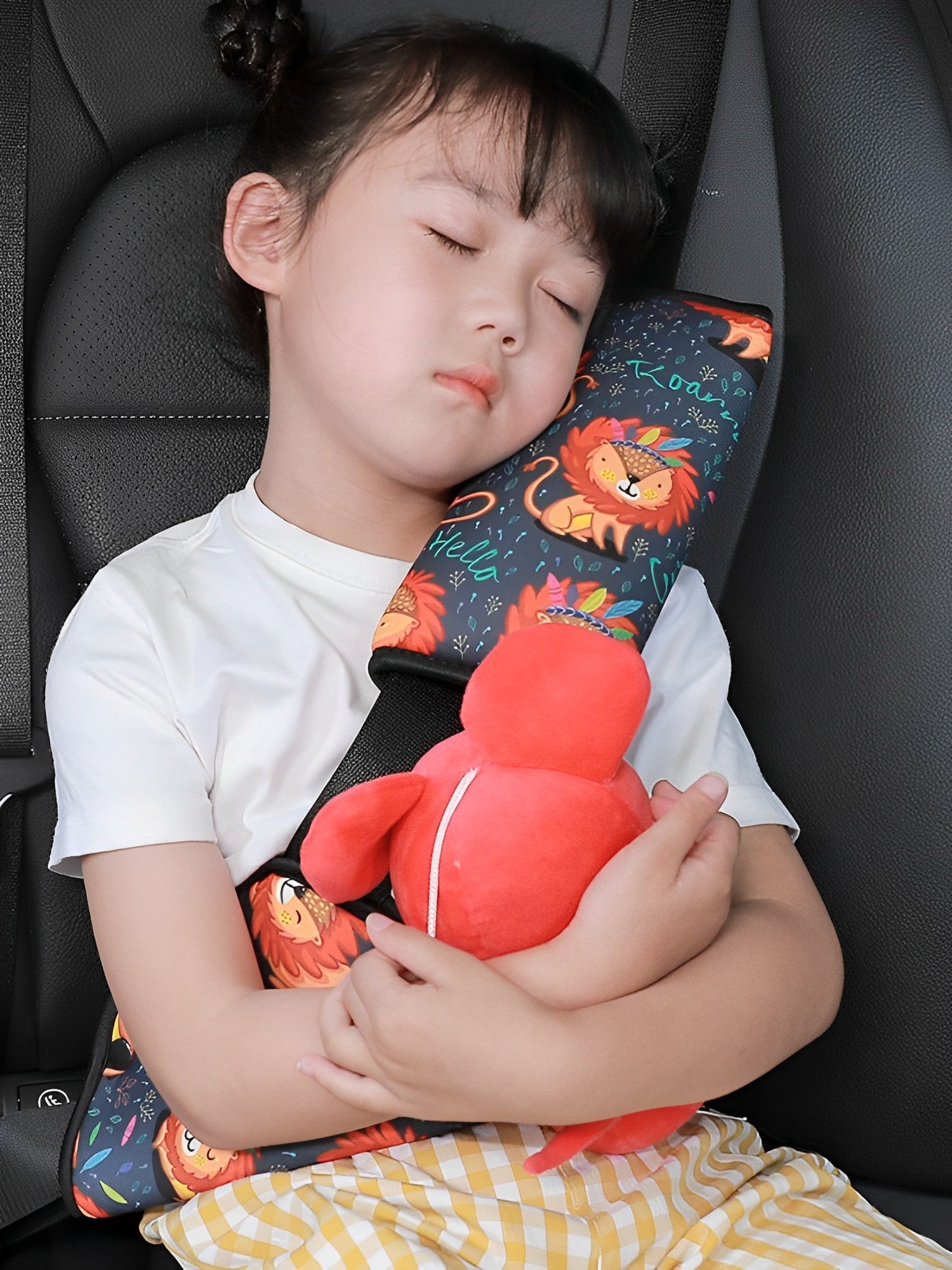 Protetor Cinto de Segurança Infantil Kit Conforto e Segurança - Ama Mamma