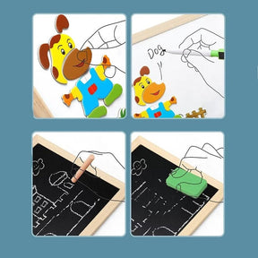 Quadro Magnético Infantil Multifuncional 2 em 1 - Ama Mamma