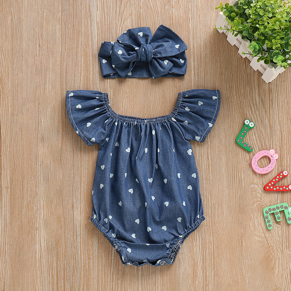 Romper Baby Bia com Laço - Ama Mamma