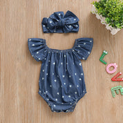 Romper Baby Bia com Laço - Ama Mamma