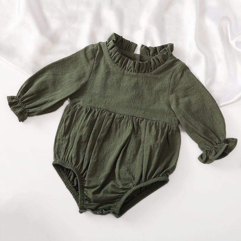 Romper Baby Linho Liza - Ama Mamma