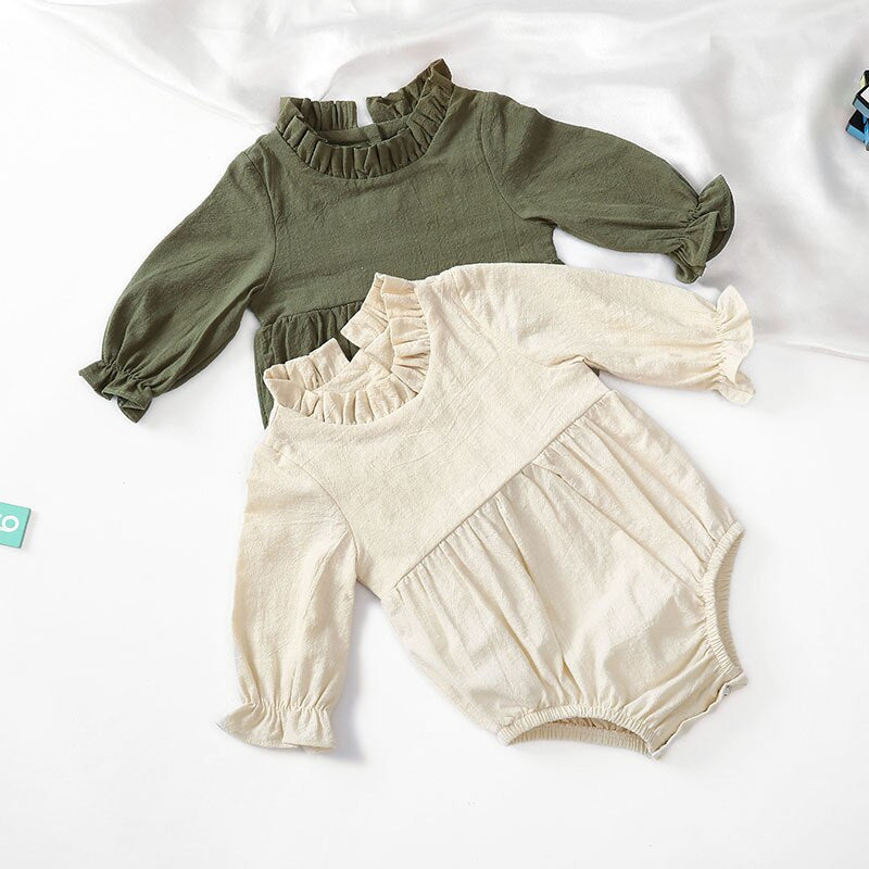 Romper Baby Linho Liza - Ama Mamma