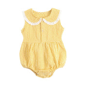 Romper Baby Xadrez - Ama Mamma