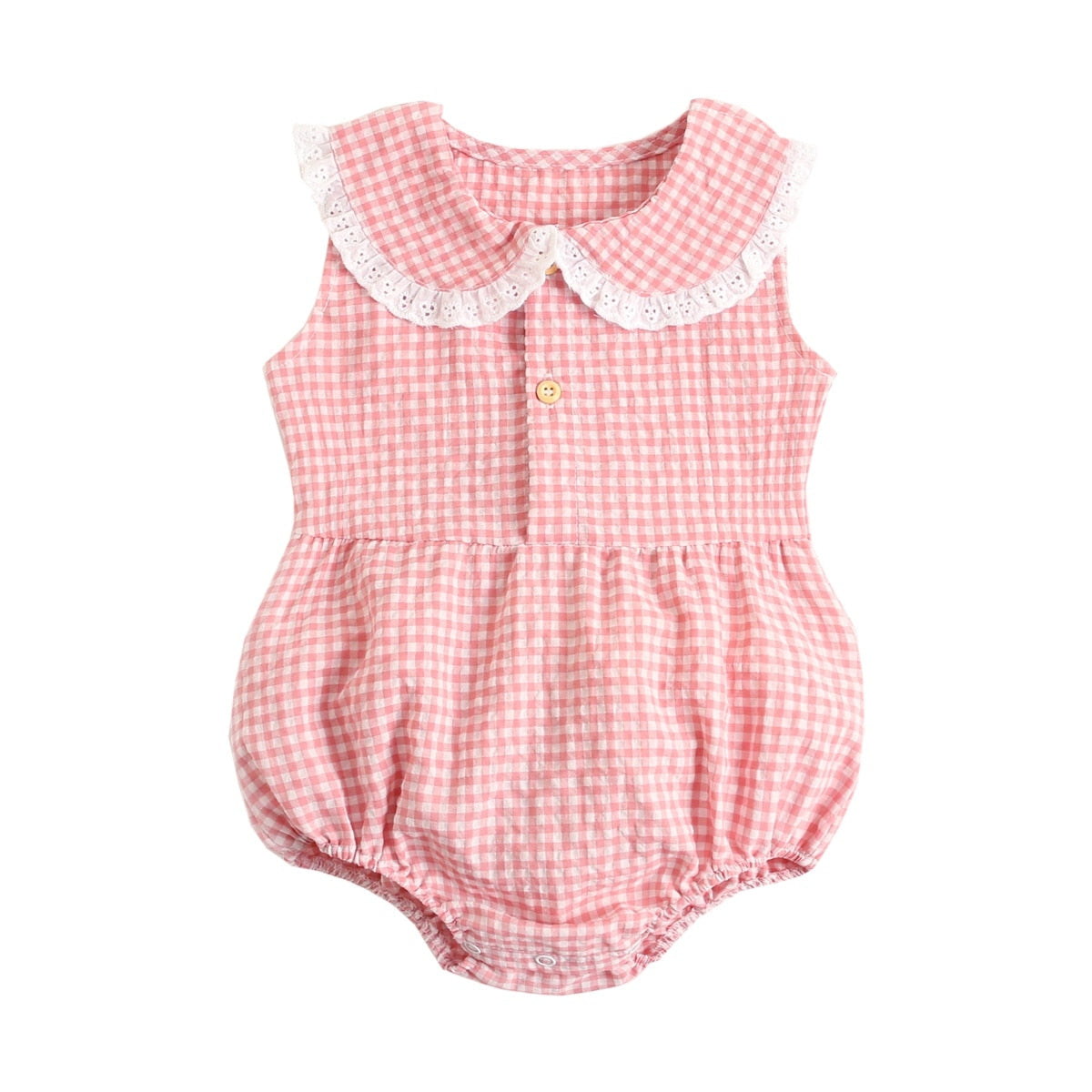 Romper Baby Xadrez - Ama Mamma