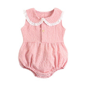 Romper Baby Xadrez - Ama Mamma