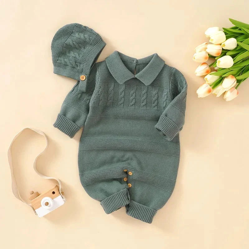 Romper Curto Tricot Aconchegante Ama Mamma - Ama Mamma