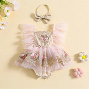 Romper Luxo Bordado | 0-24 Meses - Ama Mamma