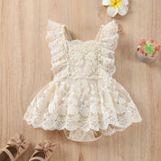 Romper Rendado Vintage - Ama Mamma