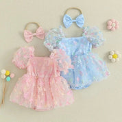 Romper Tule Florzinha | 0-18 Meses - Ama Mamma
