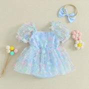 Romper Tule Florzinha | 0-18 Meses - Ama Mamma