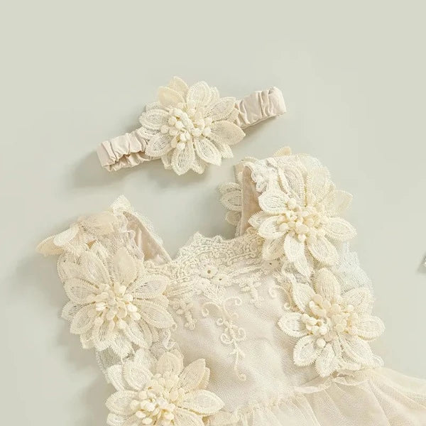 Romper Vintage + Laço - Ama Mamma