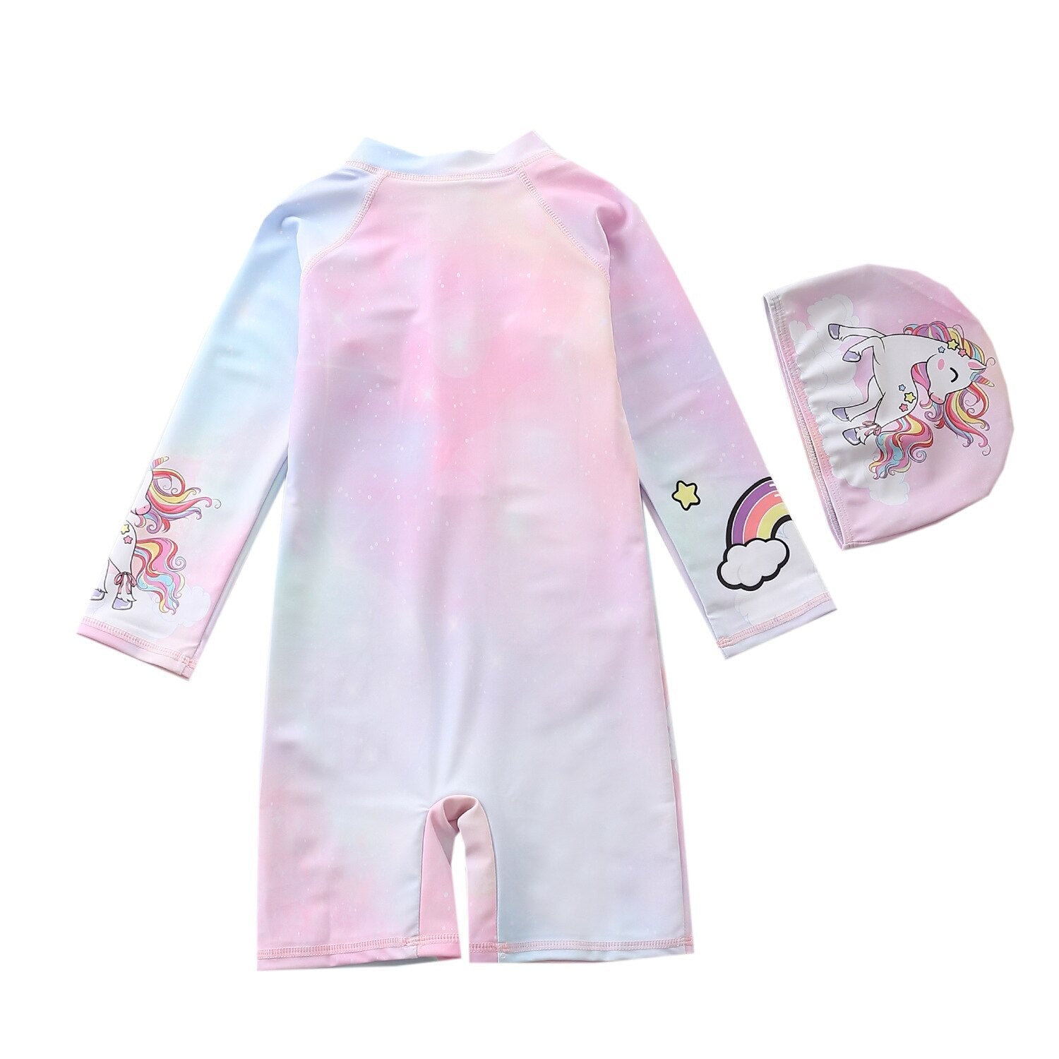 Roupa de Praia Infantil Manga Longa Unicórnio Encantado - Ama Mamma