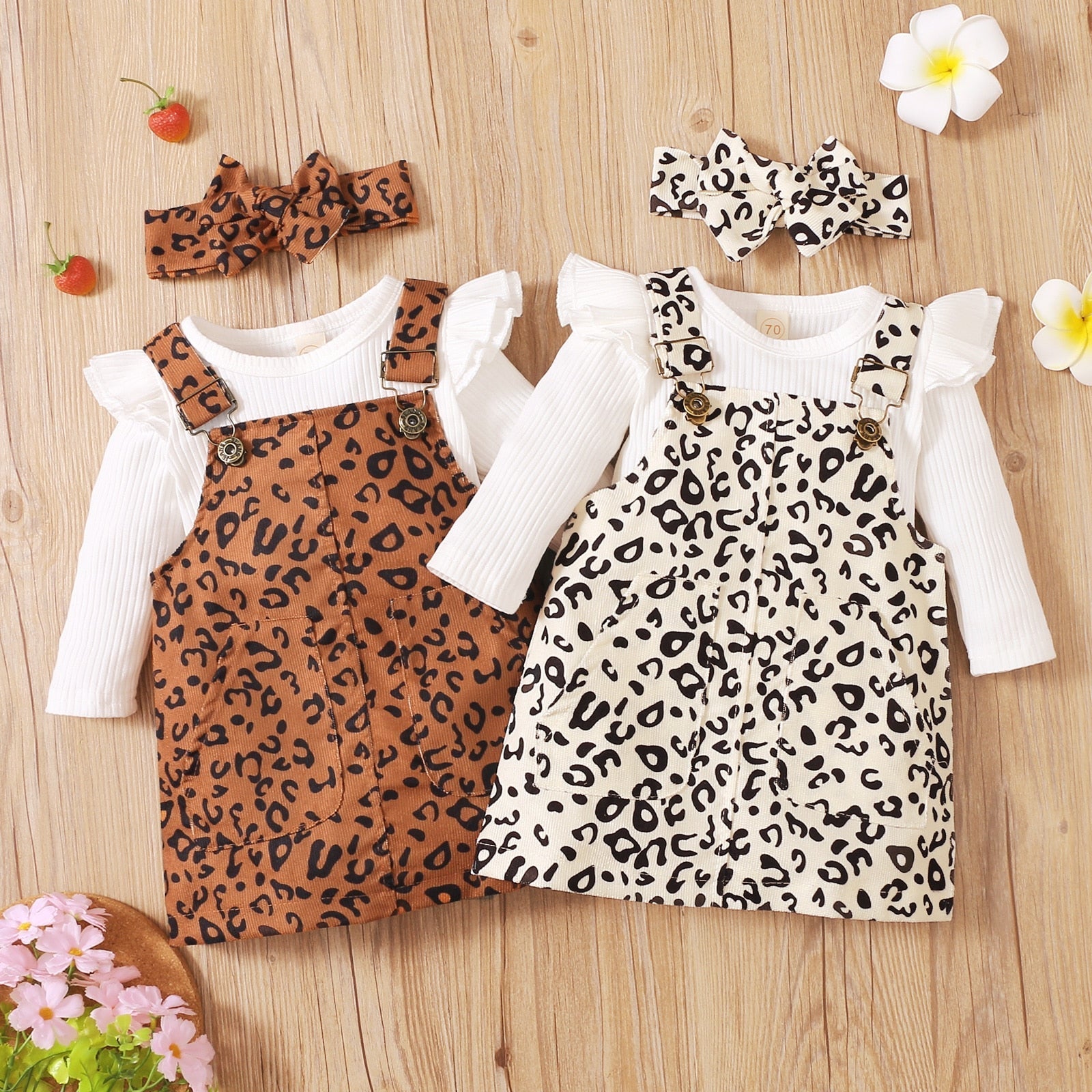 Salopete kit 3 peças - Ama Mamma