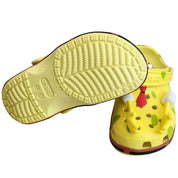 Sandália Clog Bob Esponja Amarela Infantil e Adulto