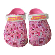 Sandália Clog Kuromi e Cinnamoroll Infantil Menina