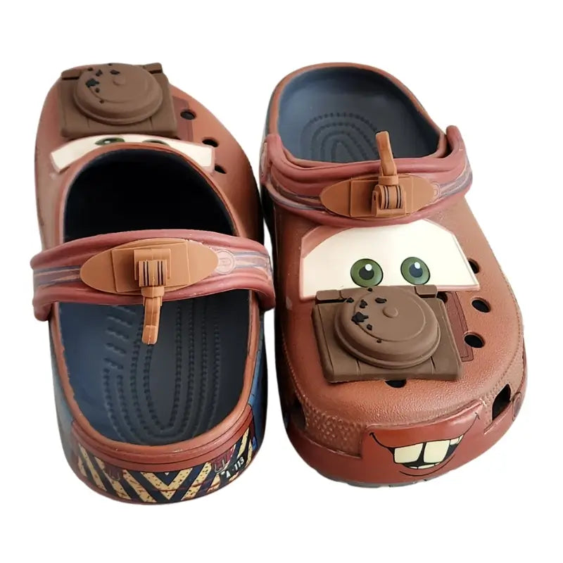 Sandália Clog Mater do Carros Infantil e Adulto