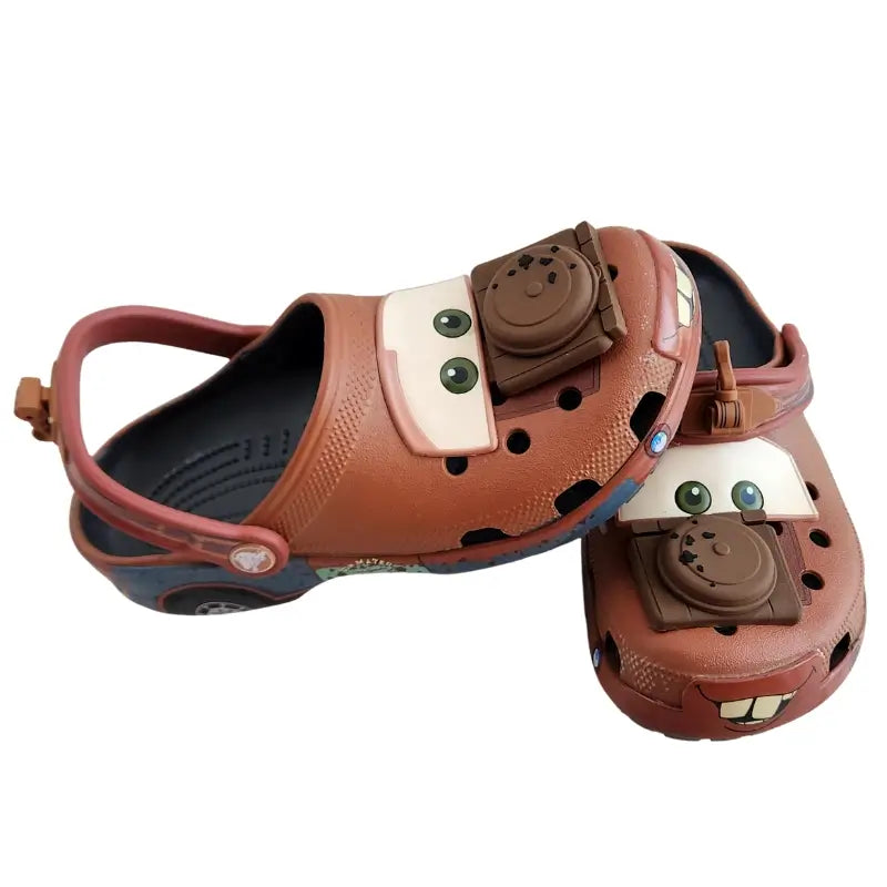 Sandália Clog Mater do Carros Infantil e Adulto