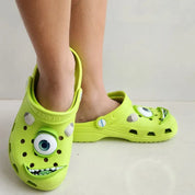 Sandália Clog Mike Wazowski Monstros SA Infantil e Adulto