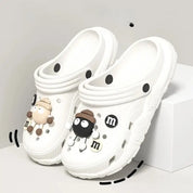 Sandália Clog Infantil M&M Colorida - Ama Mamma Baby