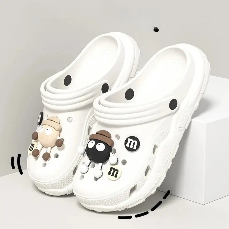 Sandália Clog Infantil M&M Colorida - Ama Mamma Baby