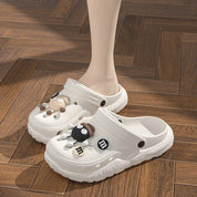 Sandália Clog M&M Chocolate Colorida Infantil
