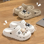 Sandália Clog M&M Chocolate Colorida Infantil