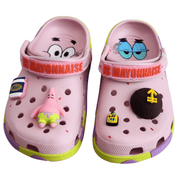 Sandália Clog Patrick Estrela do Mar Infantil e Adulto