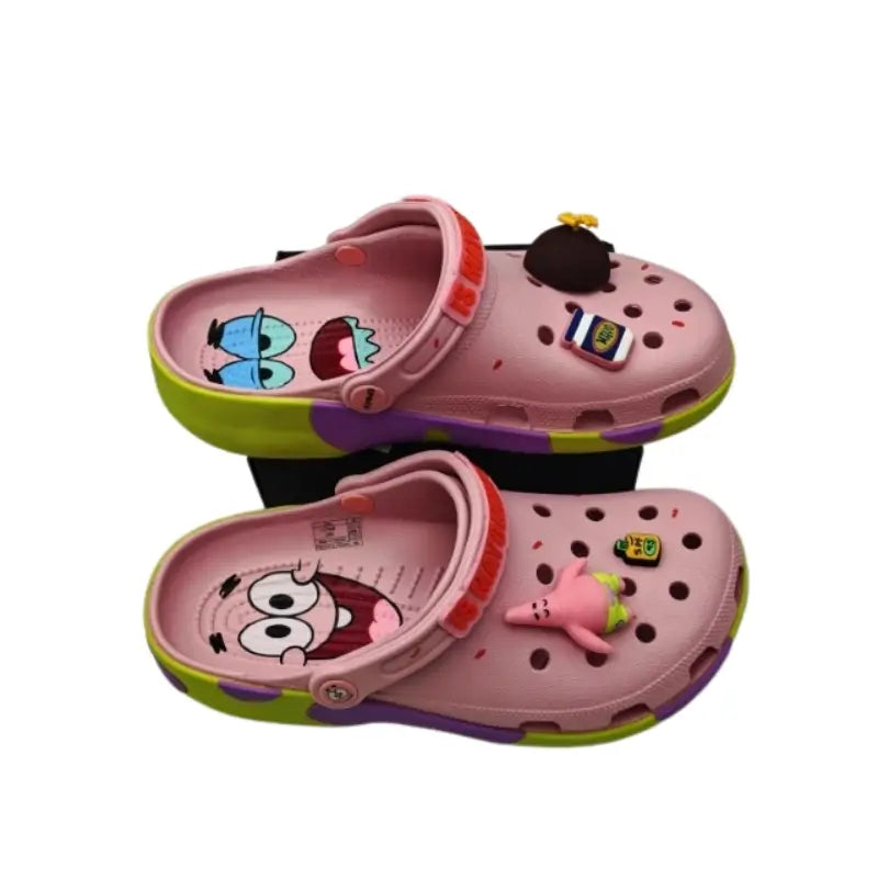 Sandália Clog Patrick Estrela do Mar Infantil e Adulto