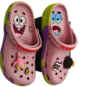 Sandália Clog Patrick Estrela do Mar Infantil e Adulto