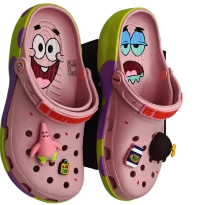 Sandália Clog Patrick Estrela do Mar Infantil e Adulto