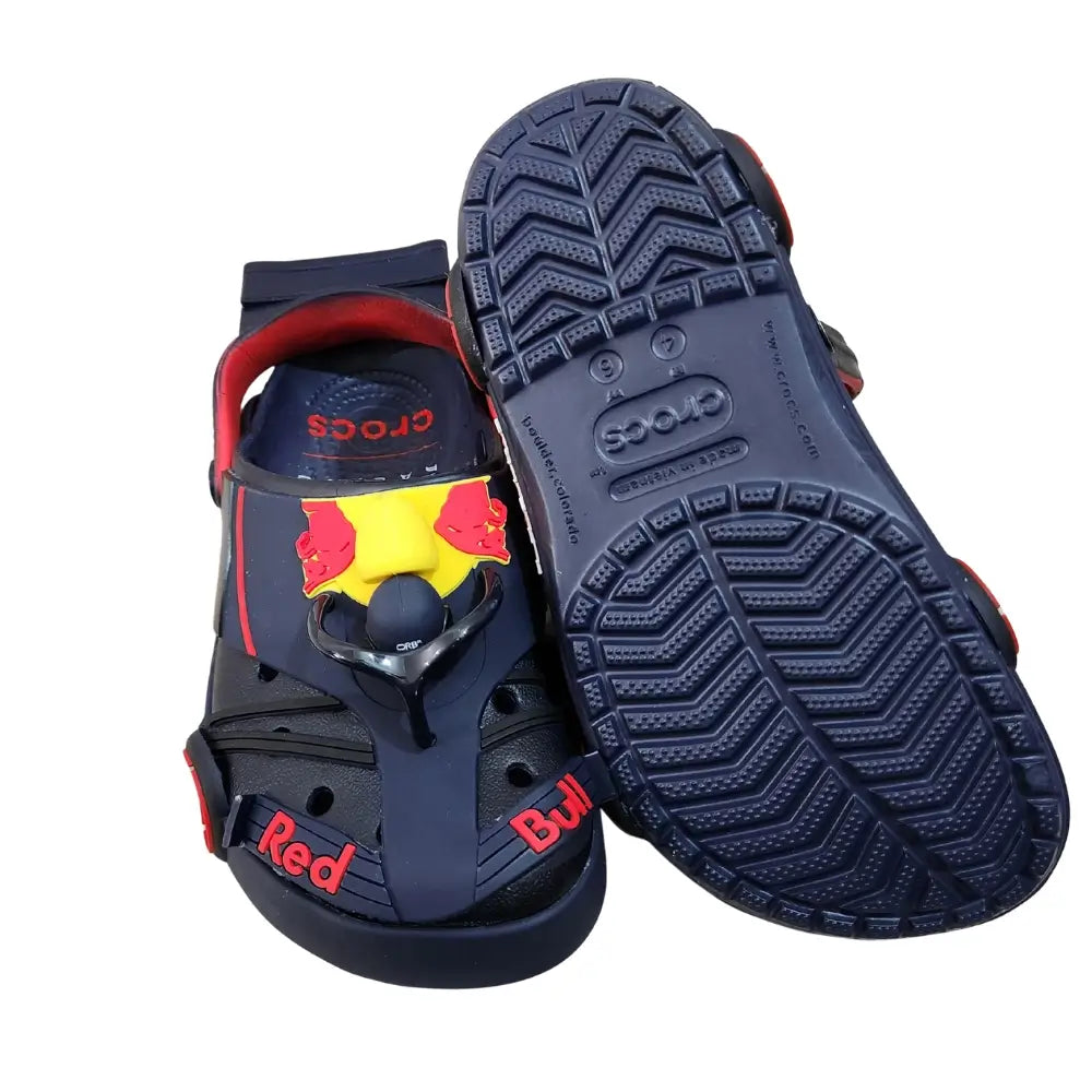 Sandália Clog Red Bull Racing Azul Infantil e Adulto