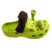 Sandália Clog Shrek Verde Infantil e Adulto