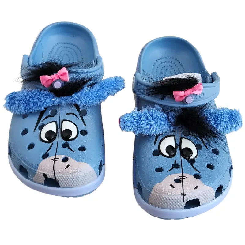 Sandália Clog Ursinho Pooh Amarela Infantil e Adulto