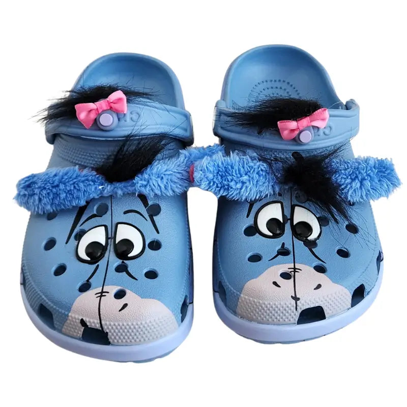 Sandália Clog Ursinho Pooh Amarela Infantil e Adulto