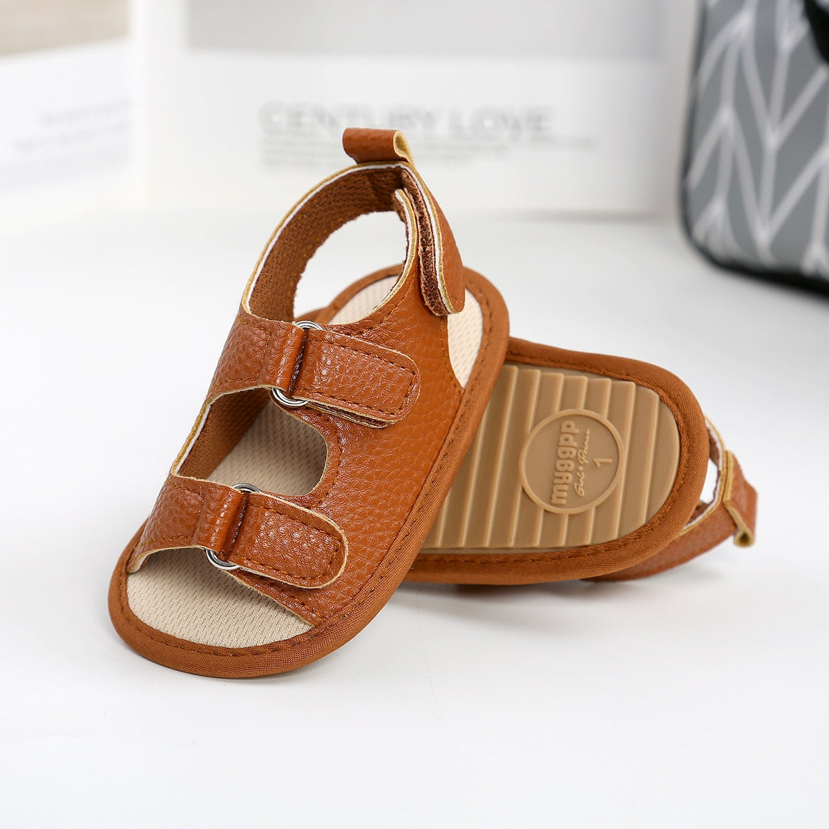 Sandália Infantil Bebê Fivela Velcro - Ama Mamma