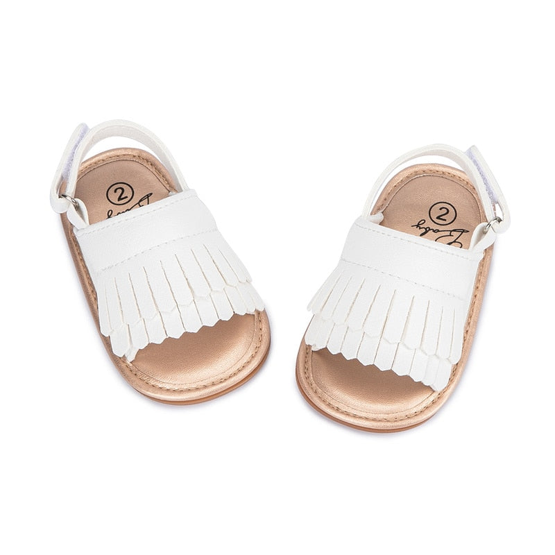Sandália Infantil Bebê Franjinhas - Ama Mamma