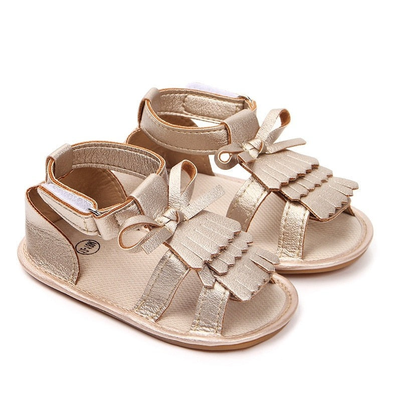 Sandália Infantil Bebê Franjinhas Fashion - Ama Mamma