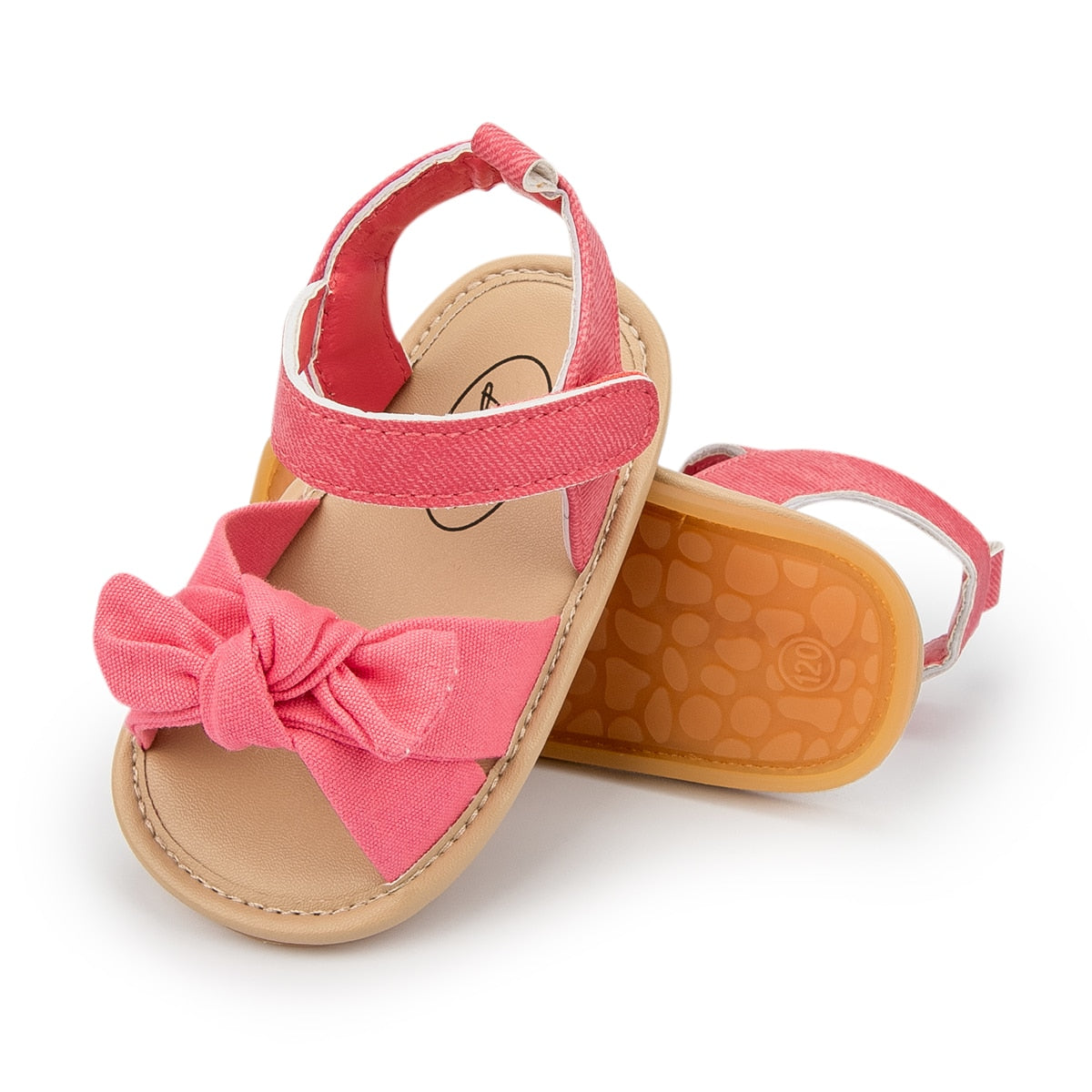 Sandália Infantil Bebê Lacinho Duplo - Ama Mamma