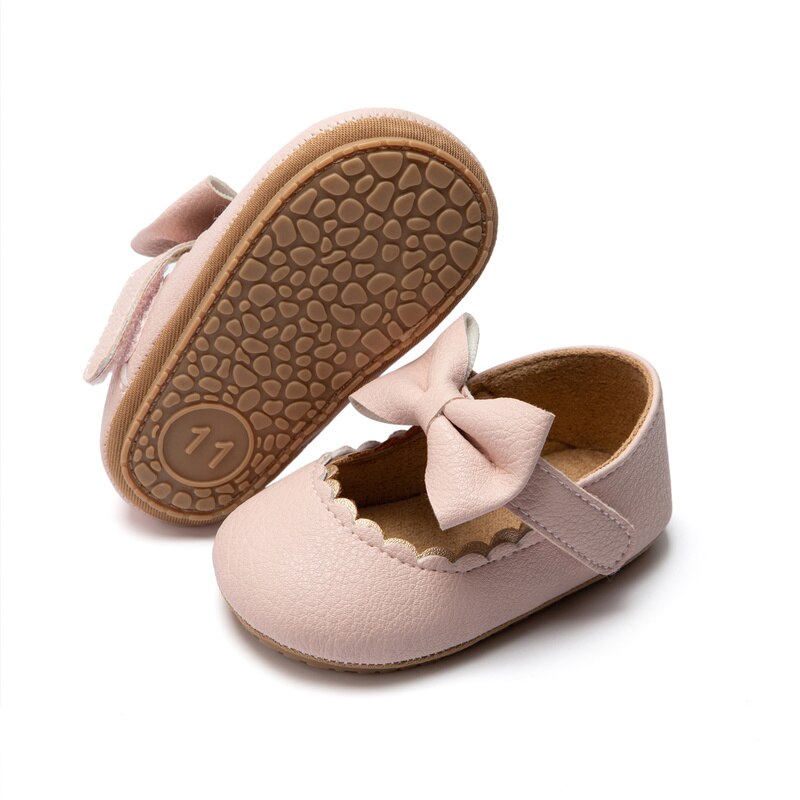 Sapatilha Baby Laço Mel - Ama Mamma