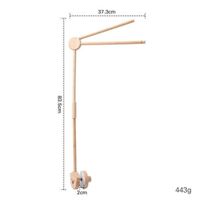 Suporte de Berço para Brinquedos Pendentes em Madeira Ama Mamma - Ama Mamma