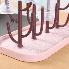 Suporte Refinado para Secagem de Mamadeira com Bandeja Ama Mamma - Ama Mamma