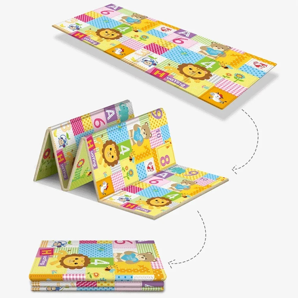 Tapete de Atividades Infantil Térmico Dobrável Dupla Face à Prova D'Água - Ama Mamma