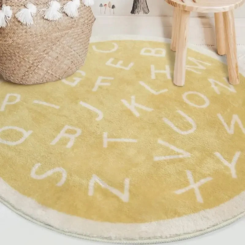 Tapete Redondo Infantil Educacional Meu Primeiro ABC Ama Mamma - Ama Mamma