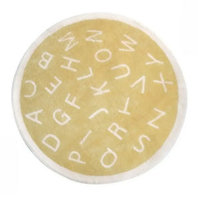 Tapete Redondo Infantil Educacional Meu Primeiro ABC Ama Mamma - Ama Mamma