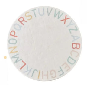 Tapete Redondo Infantil Educacional Meu Primeiro ABC Ama Mamma - Ama Mamma